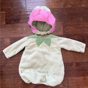 Pottery Barn Kids Pink and Green Floral Costume